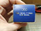 Vtg Y-1 Die-Cast 1911 Ford Model-T Matchbox Lesney Yesteryear Model Collectible