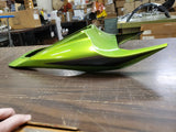 2005-2006 Rear Honda Green Plastic Cowl Fairing Tail Section OEM CBR 600R