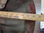 1984 Red & Gold Pinned Belt-Drive Front Motorcycle Fender Shovelhead OEM FLH OP