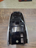 Rear Harley-Davidson V-rod Motorcycle Fender Black & Silver Pinstriped VRSCA
