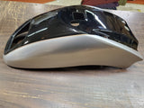 Rear Harley-Davidson V-rod Motorcycle Fender Black & Silver Pinstriped VRSCA