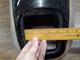 Rear Harley-Davidson V-rod Motorcycle Fender Black & Silver Pinstriped VRSCA