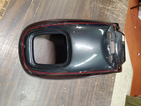 Burgundy?? & Grey Pinstriped Harley-Davidson V-Rod Rear Motorcycle Fender OEM