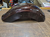 Merlot Flamed Rear Motorcycle Fender FLHX Road Street Glide Harley-Davidson