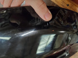 Rear Harley-Davidson V-Rod Muscle VRSCF Motorcycle Fender Black Grey Pinstriped
