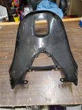 Rear Harley-Davidson V-Rod Muscle VRSCF Motorcycle Fender Black Grey Pinstriped