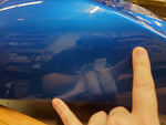 Aluminum Rear V-Rod Motorcycle Fender Blue Mudguard Original Harley-Davidson