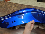 2002 Blue Tribal Rear Motorcycle Fender Wide Glide NOS CVO? Factory Custom Paint