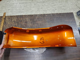 Orange & Grey Pinstriped Harley-Davidson Dyna Wide Glide Rear Motorcycle Fender