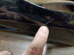 2007^ Rear Harley-Davidson Motorcycle Fender Sportster 883 1200 Black Pinstriped