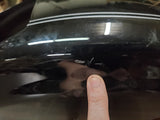2007^ Rear Harley-Davidson Motorcycle Fender Sportster 883 1200 Black Pinstriped