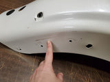 Pearl White Denim Rear Motorcycle Fender FLHX Road Street Glide Harley-Davidson