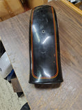 Vivid Black Pinstriped Dyna Wide Glide Rear Motorcycle Fender FXST Softail