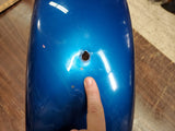 2000^ Blue Rear Motorcycle Fender OEM Harley-Davidson Touring FLHR Road King