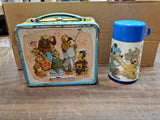 Vintage Aladdin Walt Disney World Metal Lunch Box W/ Lookout Peak Thermos