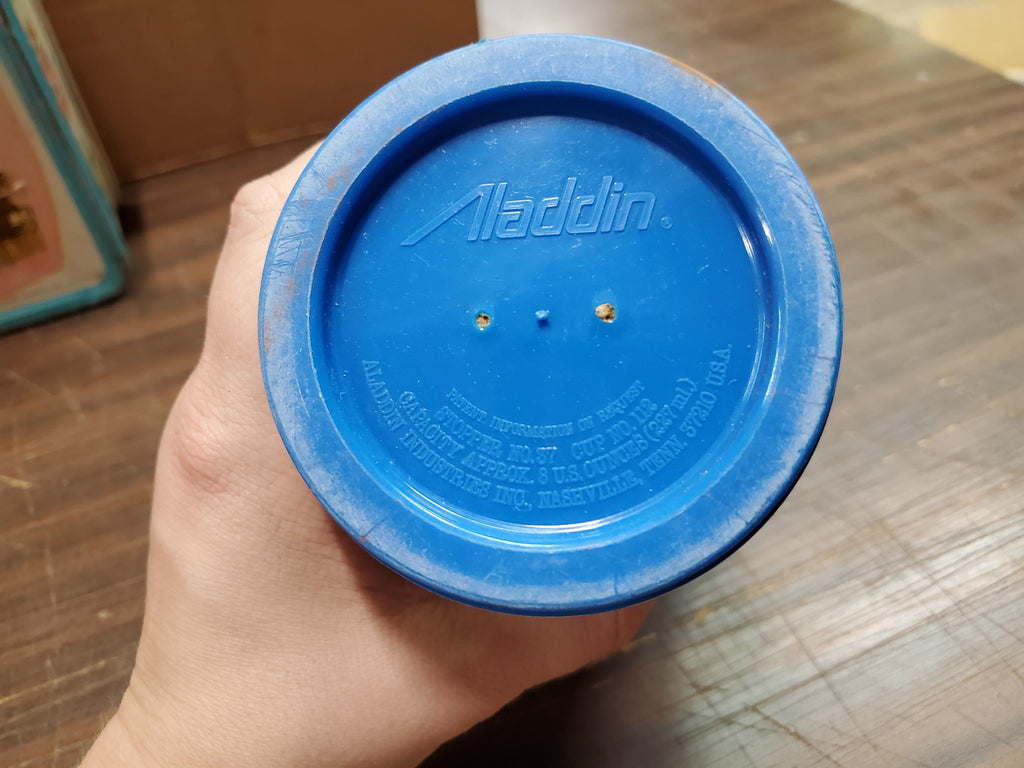 Vintage Aladdin Walt Disney World Metal Lunch Box W/ Lookout Peak