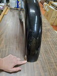 Black Tail Dragger Front Fender Custom Chopper Softail Sportster Fiberglass