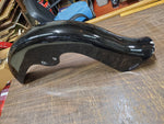 Black Tail Dragger Front Fender Custom Chopper Softail Sportster Fiberglass