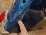 2000^ Blue Rear Motorcycle Fender OEM Harley-Davidson Touring FLHR Road King