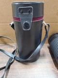 Vtg Quantaray Auto Zoom 75-200MM 1:45 Macro NO-152519 MC Lens & Carrying Case
