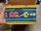 Vintage 1980 Aladdin Industries Bally Midway Pac Man Video Game Metal Lunch Box