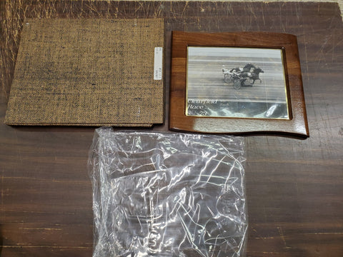 Vtg Clearfield Horse Racing Kodak Photo Herbert Win Place Show In Heirloom Frame