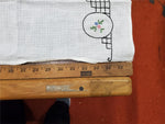 5 Vtg Rectangle Hand Stitched Embroidery Table Linens Placemat Runner Decor
