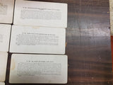 Vtg Stereoview Cards Printed Halftone Impression Chicago Honolulu Egypt New York