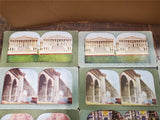 Vtg Stereoview Cards Printed Halftone Impression Colorado Venice Nikko Grotto Ge