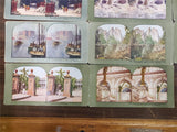 Vtg Stereoview Cards Printed Halftone Impression Colorado Venice Nikko Grotto Ge