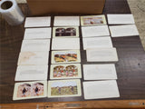 Vtg Stereoview Cards Printed Halftone Impression Africa California Manila Jamaic