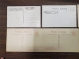 Vtg Topographical Postcards Fleming House Krebs & Santa Barbara Mission Scenery