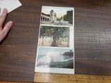Vtg Topographical Postcards Fleming House Krebs & Santa Barbara Mission Scenery