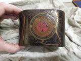Vtg National Bank Of Media 1864 Money Box Coin Piggy Bank Promotional Collectibl
