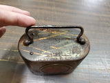 Vtg National Bank Of Media 1864 Money Box Coin Piggy Bank Promotional Collectibl