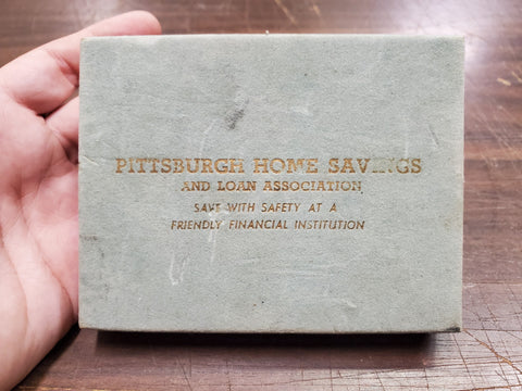 Vtg Pittsburgh Home Savings Promotional Playing Cards Double Deck Promotional