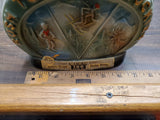 Vtg 1970 Rush To The Rockies Rocky Mountain Jim Beam Bottle Club EMPTY Decanter