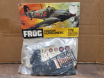 Vtg 1960-70 Frog Hawker Hurricane 2C Airplane Model Kit 1:72 Kit Collectible