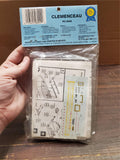 Vtg 1980 Blue Ribbon Series Clemenceau Carrier Plastic Model Kit Collectible