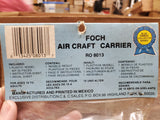 Vtg 1980 Blue Ribbon Series Foch Aircraft Carrier Plastic Model Kit Collectible
