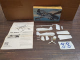 Vtg 1960 Hawk 1/72 Scale Wildcat F4F Plastic Model Military Aircraft Kit #07