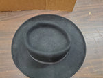Men's Black Medium New York Hat CO 100% Wool Fedora Style Hat U.S.A. Collectible
