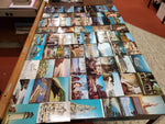 Vtg Assortment of 350+ Postcards Non Topo & Topo States Places Trains Animals Ho