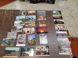 Vtg Assortment of 350+ Postcards Non Topo & Topo States Places Trains Animals Ho