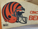 Vtg NFL Cincinnati Bengal Football Pennant Helmet Flag Official Licensed Product