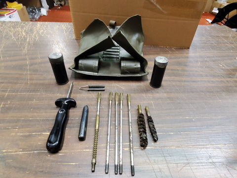 Vtg Original Swiss Army SIG Weapons Cleaning Kit Gun Rifle Pistol Military Issue
