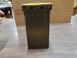 Vtg US Military Ammo Metal Box 200 Cartridges 7.62mm M82 Case Army Storage Can