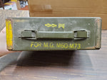 Vtg US Military Ammo Metal Box 200 Cartridges 7.62mm M82 Case Army Storage Can