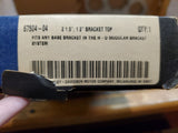 OEM Harley Davidson Chrome Gauge Mount Bracket Top NOS Touring Softail 67504-04