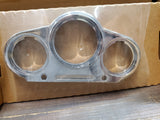 OEM Harley Davidson Chrome Gauge Mount Bracket Top NOS Touring Softail 67504-04